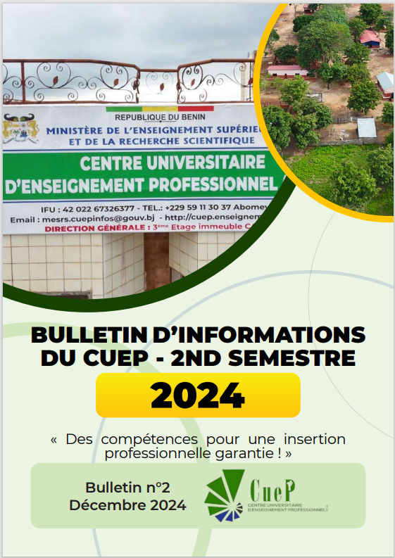Bulletin d'informations - 2nd semestre 2024