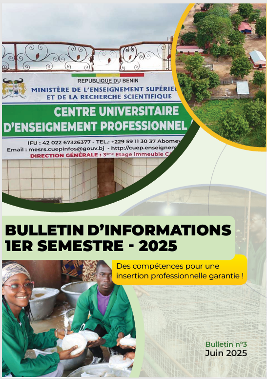 Bulletin d'informations - 1er semestre 2025