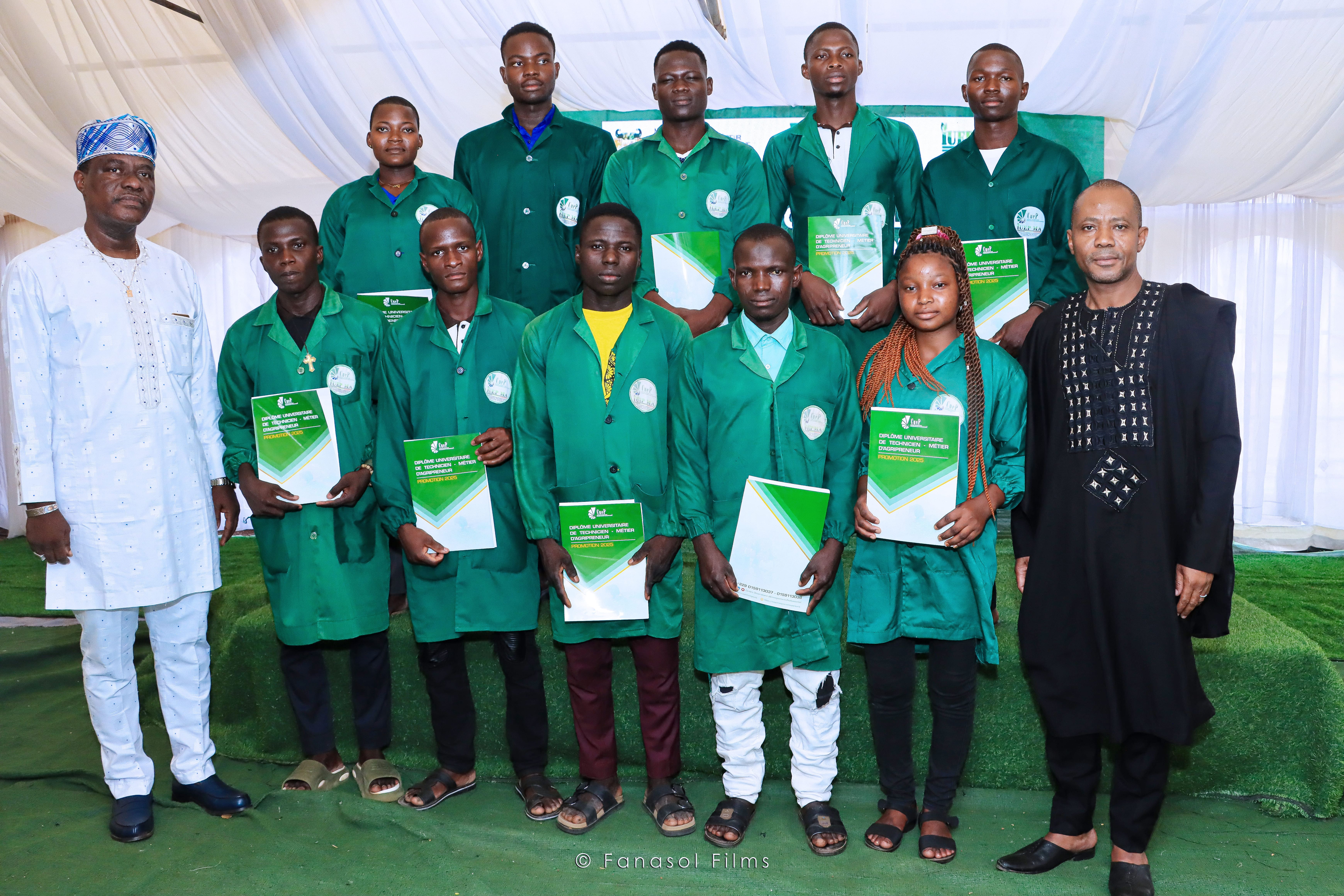 Cérémonie de sortie officiels d'apprenants à l'IUEP de Djougou